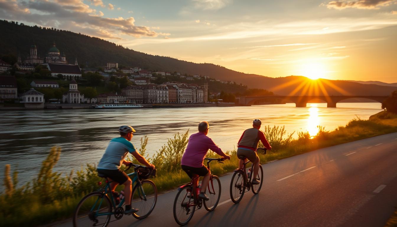 Aktiver Urlaub am Donauradweg