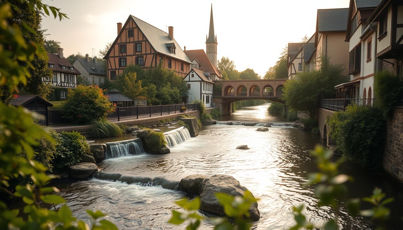 Romantisches Wetzlar Wasserkaskaden